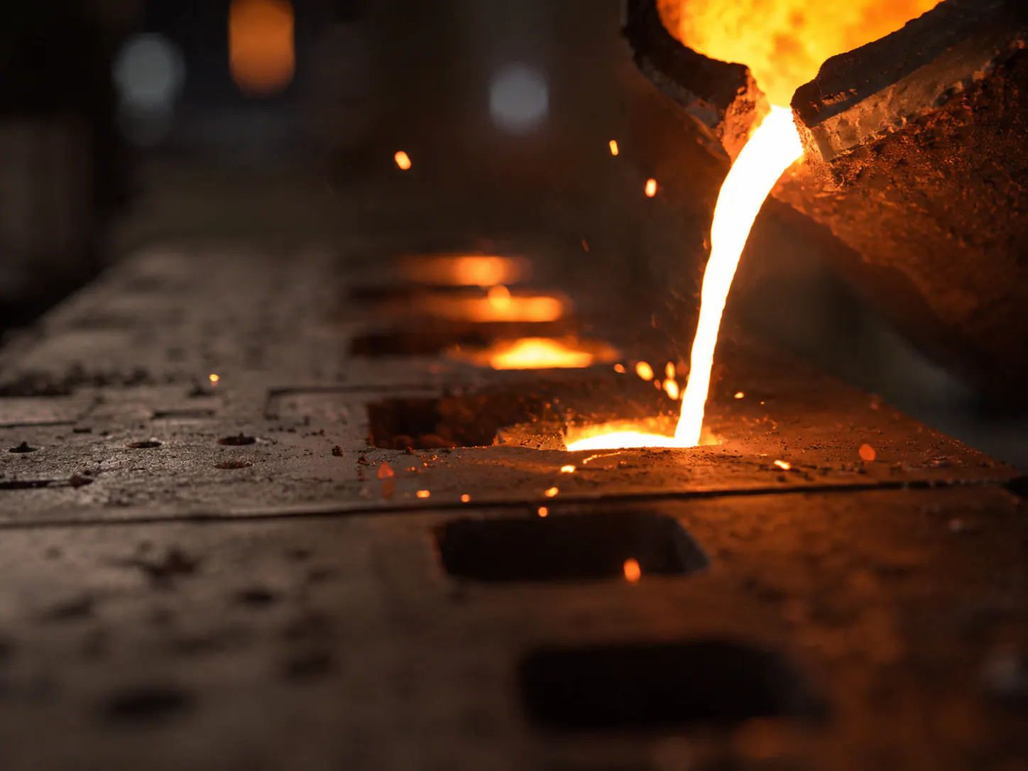 Success Casting industrial background 3